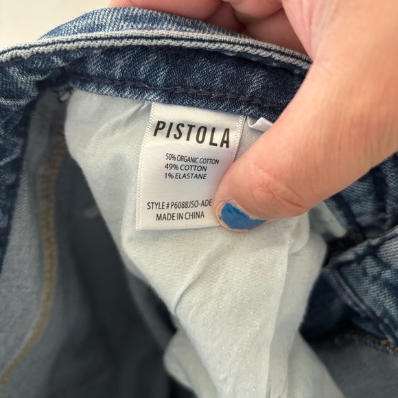 Pistola Krista High Rise Slim Boot cut denim jeans Size 27 - Picture 9 of 11